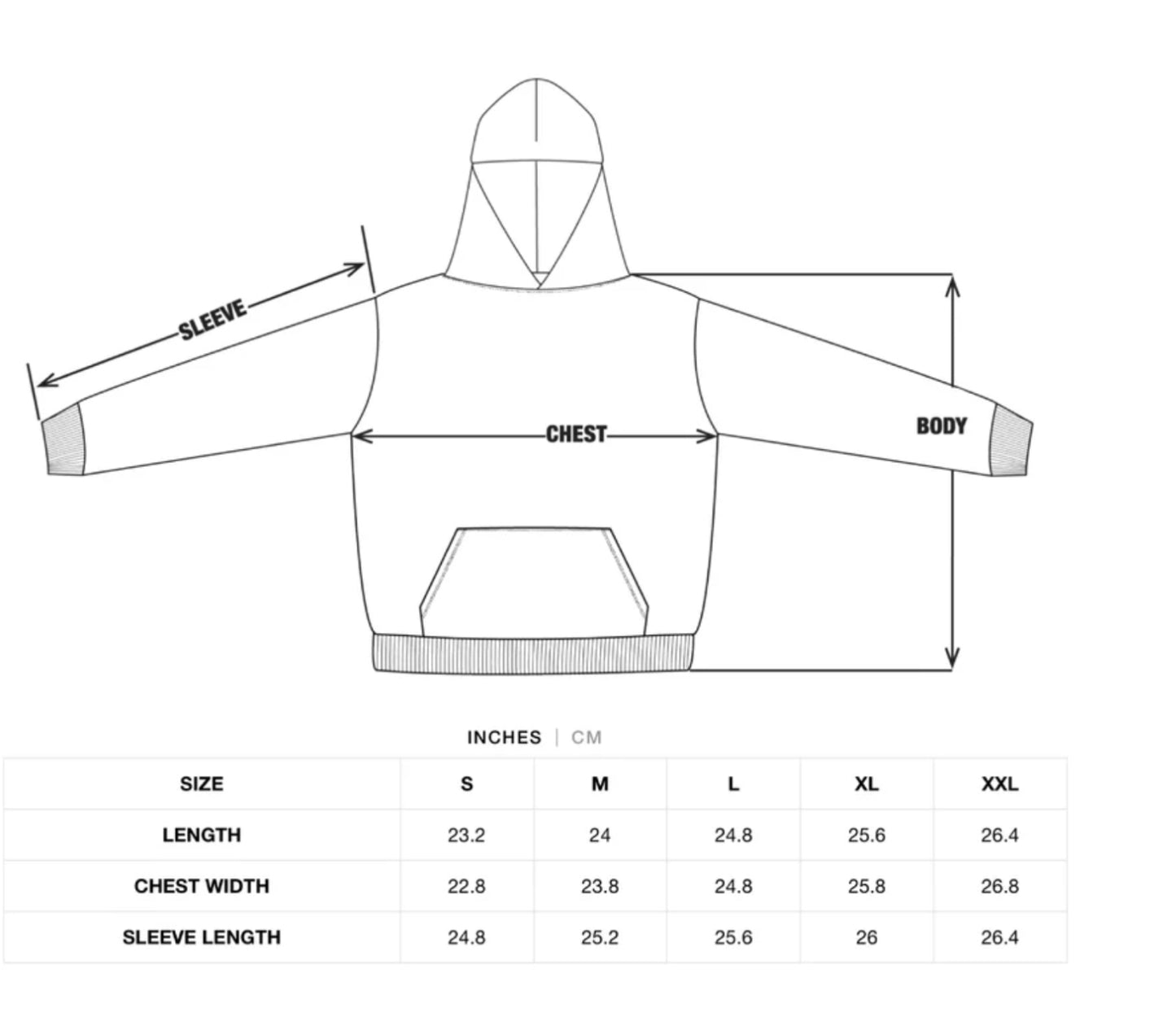 (pre-order) Faith over fear hoodie